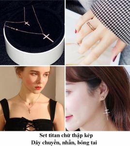 TT3316 - Set titan chữ thập kép