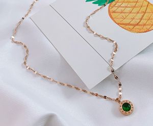 TT3404 - Dây trúc titan la mã đá xanh (vàng hồng)