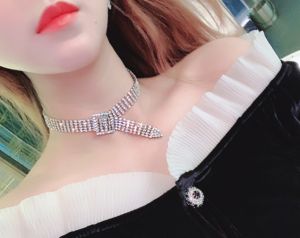 PK4602 - Choker full đá bút nịt