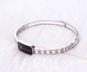 TT4757 - Vòng tay titan V LOSA VIFNO (màu trắng/vàng/vàng hồng)