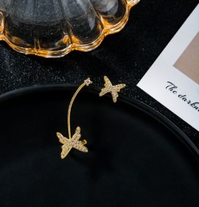 PK4651 - Bông tai bướm bất đối xứng