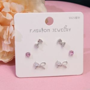 PK4665 - Set bông tai bạc 925