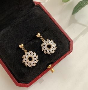 PK4685 - Bông tai bạc 925 mạ vàng