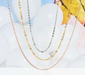 TT5625 - Dây titan lẻ không mặt (vàng/vàng hồng - trắng 25k)