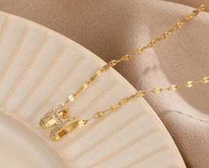 PK4717 - Dây chuyền cao cấp H dây trúc