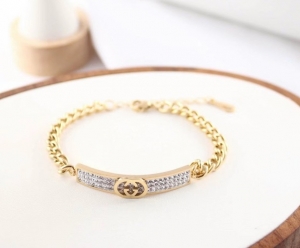 TTN6307 - Lắc tay titan thanh xoàn GC (màu vàng)