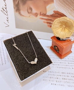 TT6848 - Dây chuyền titan Loveu (màu trắng)