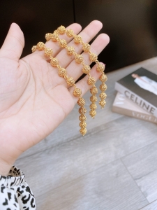 LXV13 - Lắc tay cầu tròn kim tiền xi vàng