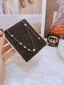TTN8133 - Dây chuyền titan ngôi sao nhí (màu trắng)