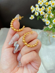 TTN10339 - Khoen titan bi form C (màu vàng)