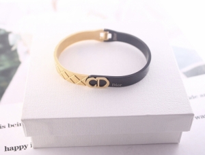 TTC10600 - Vòng tay titan Dior (màu vàng)