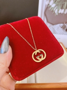 TTC10735 - Dây chuyền titan GUCCI (màu vàng)