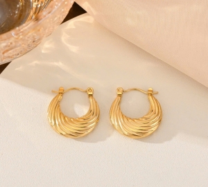 TTC11122 - Khoen titan Oval chạm