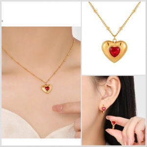 TT11264 - Set titan tim đá đỏ