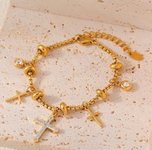 TTN11471-Lắc tay charm thánh giá