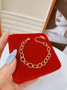 TTN11479- Lắc tay titan xích thoi chạm