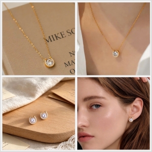SET titan móng ngựa đính đá